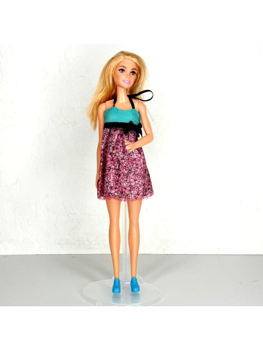 Barbie Fashionistas 2011 Night Looks Halter Dress On Millie Blonde Doll